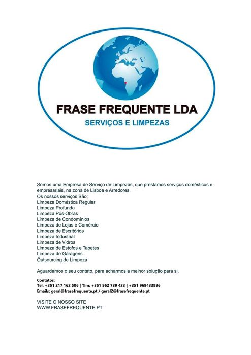Serviço de Limpezas
