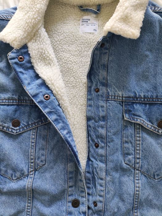 Джинсовая курточка Bershka oversize