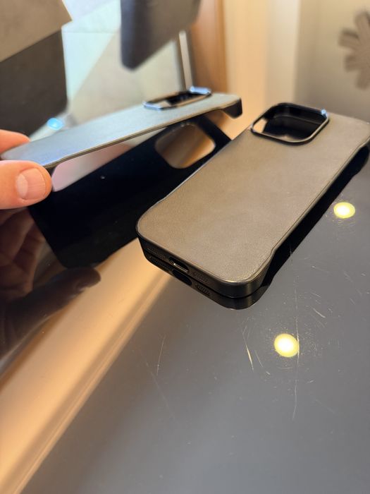 2 Capas em Pele Iphone 15 Pro