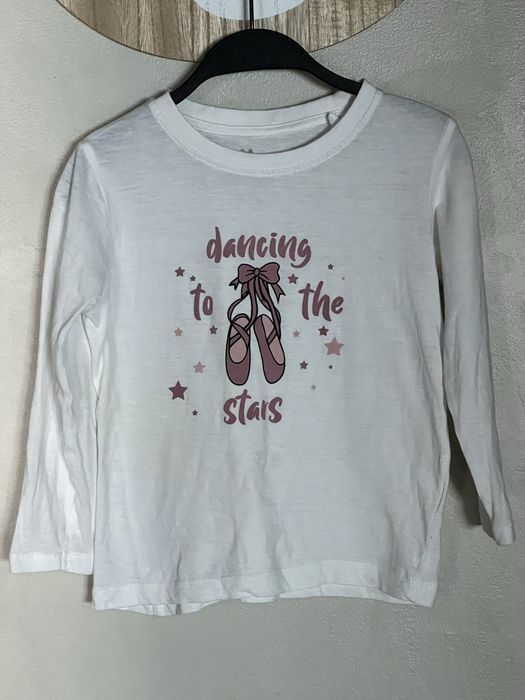 T-shirt manga comprida ballet