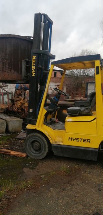 Навантажувач , Hyster 2,5 т 3.7м бокове зміщеня  вил газовий 2005р