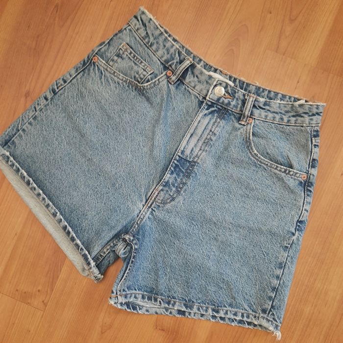 Шорти мом Zara джинсові бермуди