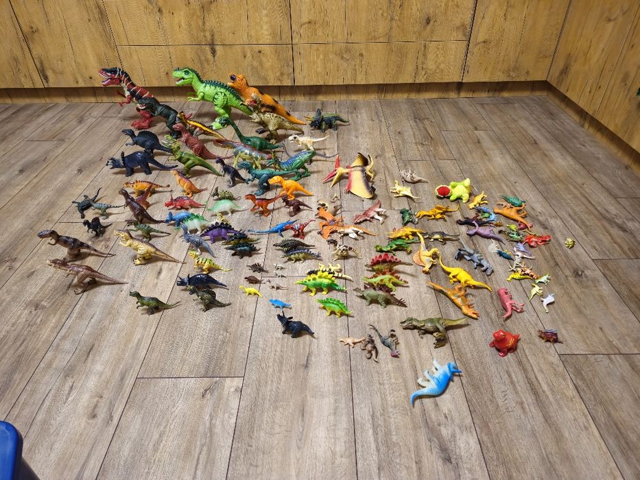 Zestaw dinozaurów