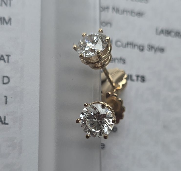 Сережки, пусети Damiani