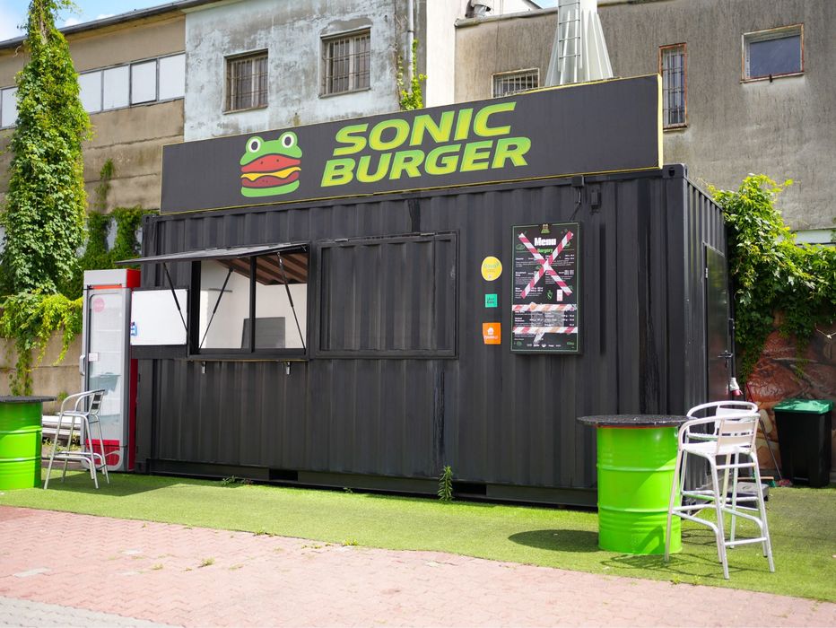 Kontener gastronomiczny pełne wyposażenie