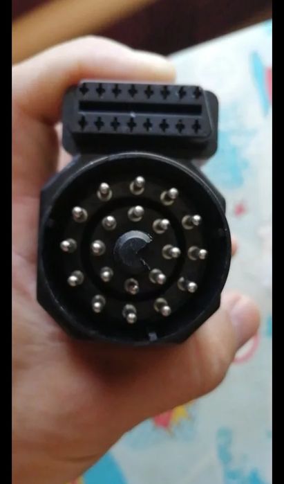 Cabo obd 2 adaptador para bmw 20 pinos para obd2 16 pinos