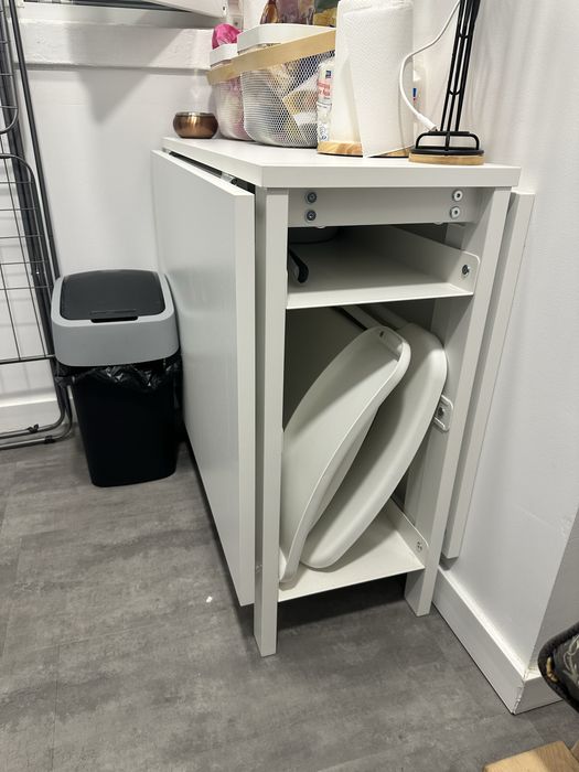 Mesa com abas rebativeis IKEA VIHALS