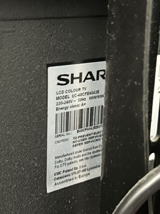 Sharp LC48CFE4042E 48" LED Full HD
