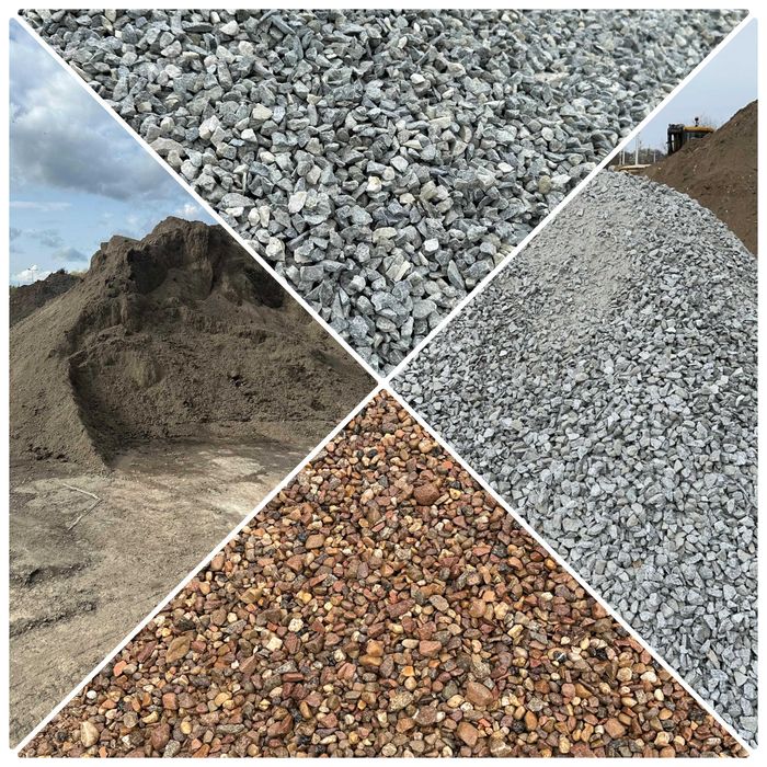 Kruszywo Ziemia Tłuczeń Kliniec Grysy Piach Frez Granit Kamień Gruz