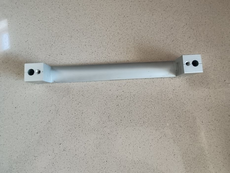 Conjunto puxadores para portas e armários cor prata