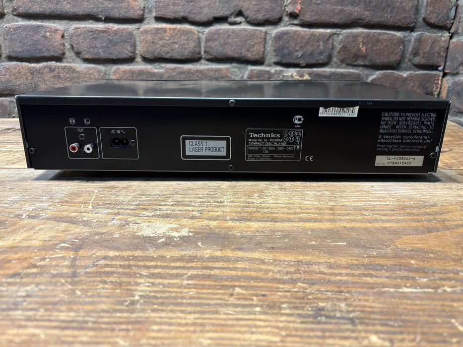 Odtwarzacz CD Technics SL PG 380 A