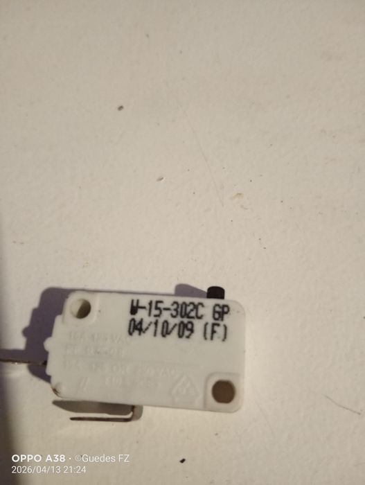 Micro swtch interrompetor