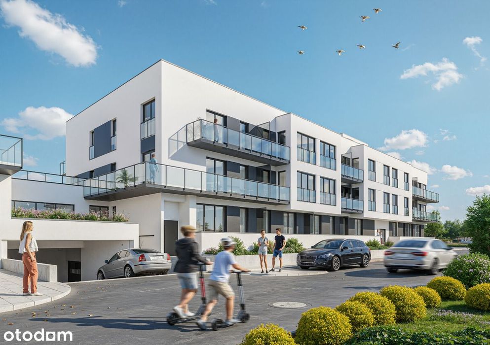 Wygodne 3 pokoje, balkon, garaż, winda - nowoczesny budynek! - Widok 2
