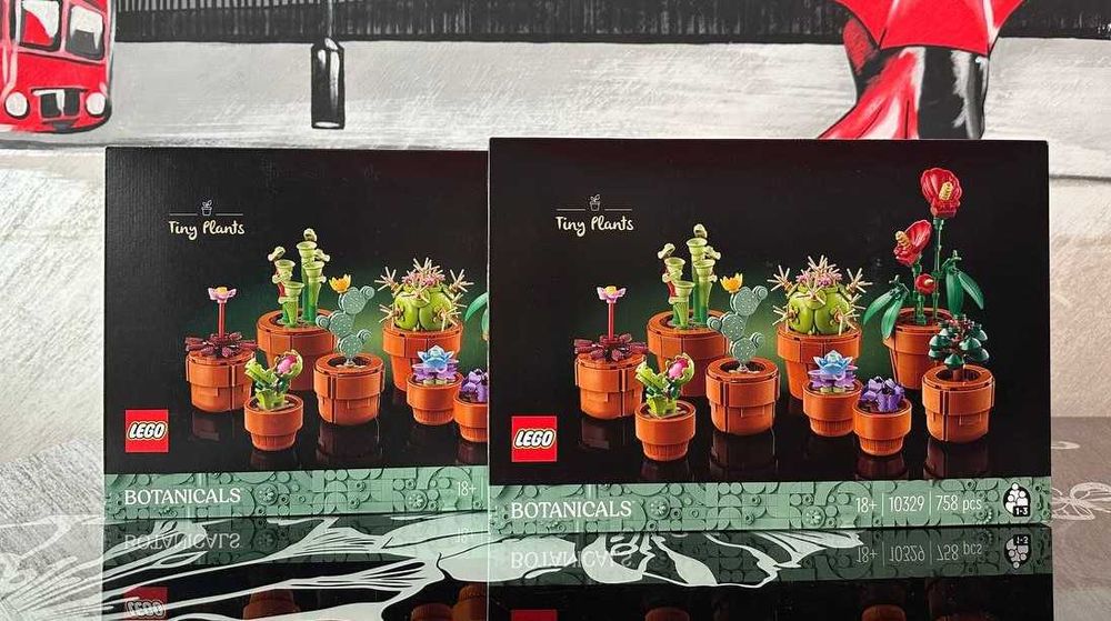 Конструктор LEGO Botanicals 10329 Мініатюрні рослини