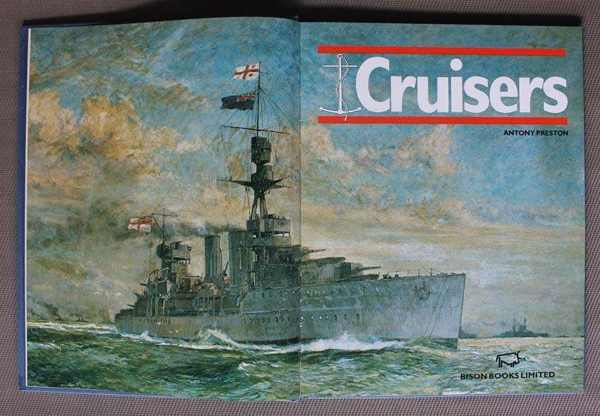 Livro Cruisers de Antony Preston