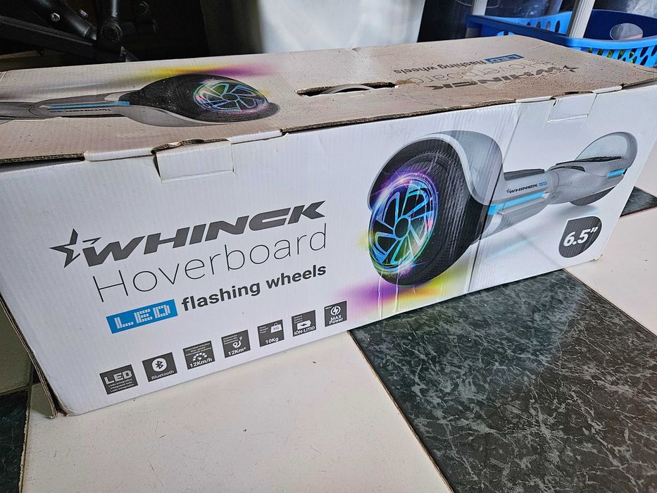 Hoverboard com luzes e som, como novo