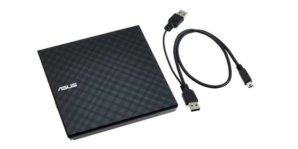 SMUKŁA nagrywarka zewnętrzna ASUS SDRW-08D2S-U LITE. NIEUŻYWANA