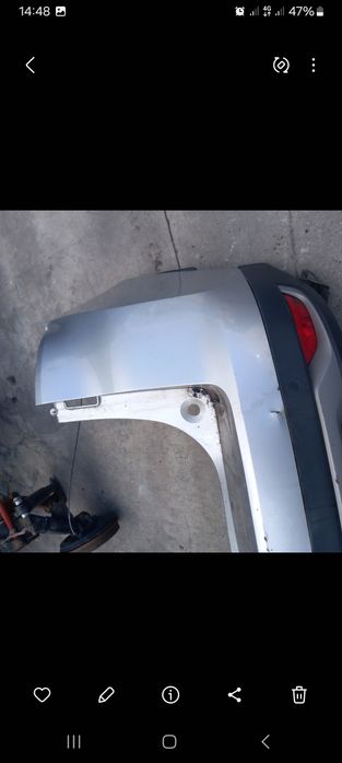 Traseira completa renault scenic 4