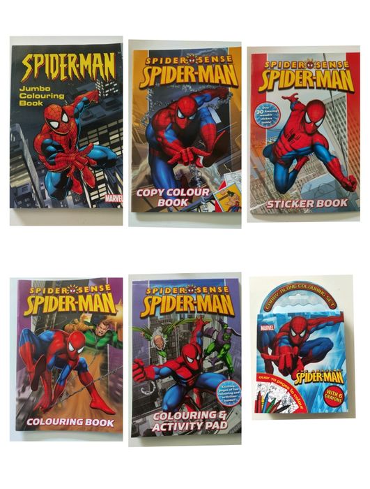Livros Colorir e Atividades Spiderman (vários)