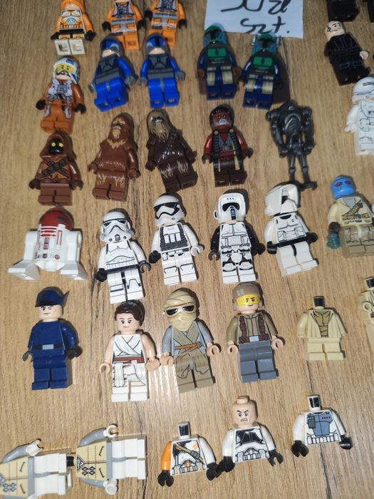 Figurki części LEGO star wars