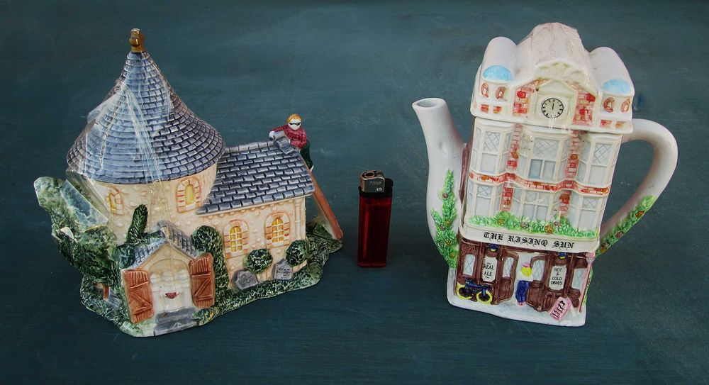 Lote de Bules Ingleses / 10 Blues Decorativos dos anos 80/90