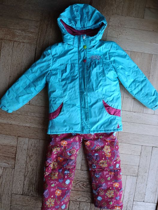 Rugged Bear kurtka ta spodnie komplet narciarskie rozmiar 6x