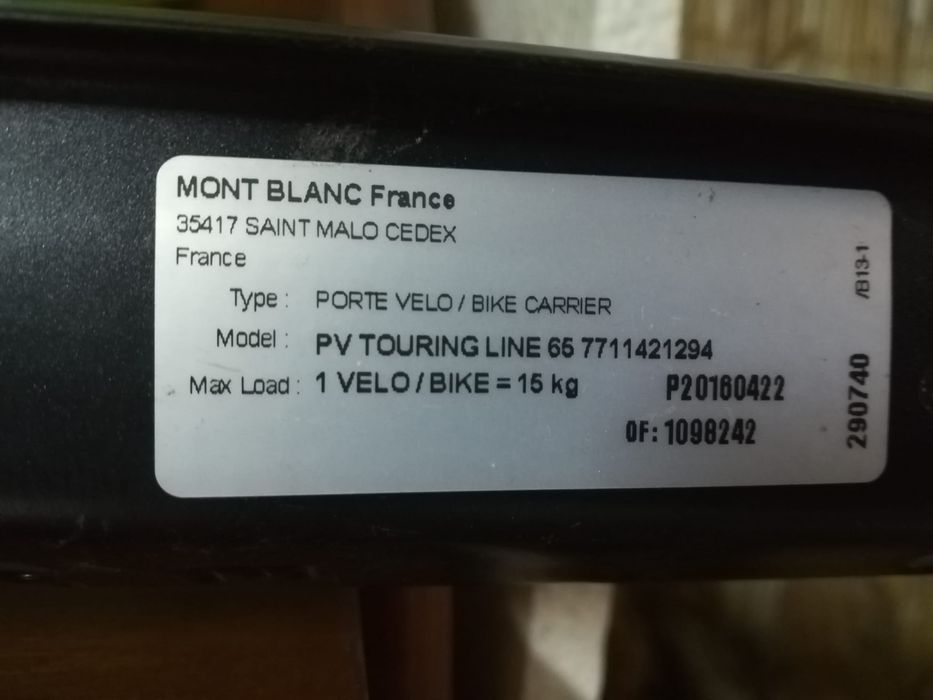 Suportes de Bicicletas Mont Blanc