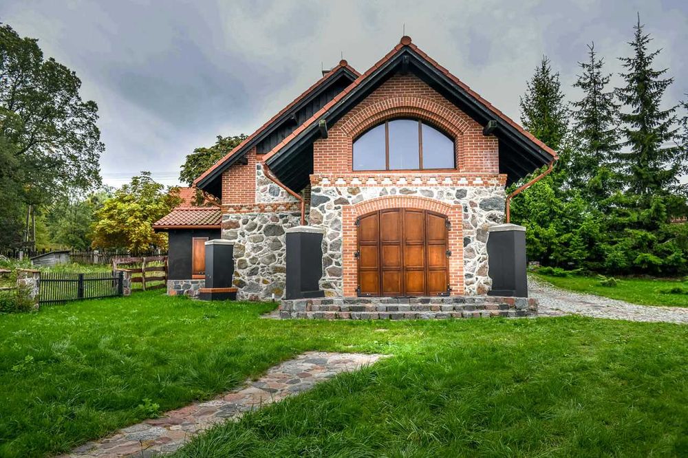 Magiczny Dom Mazury Działka Atrakcje Jezioro Rzeka Lasy Basen Urlop