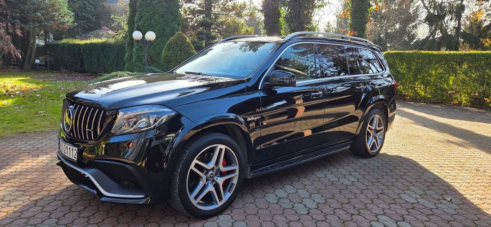 Mercedes-Benz GLS Mercedes Benz GLS 550 7 osób Pakiet AMG 520KM FULL WYPOSAŻENIE