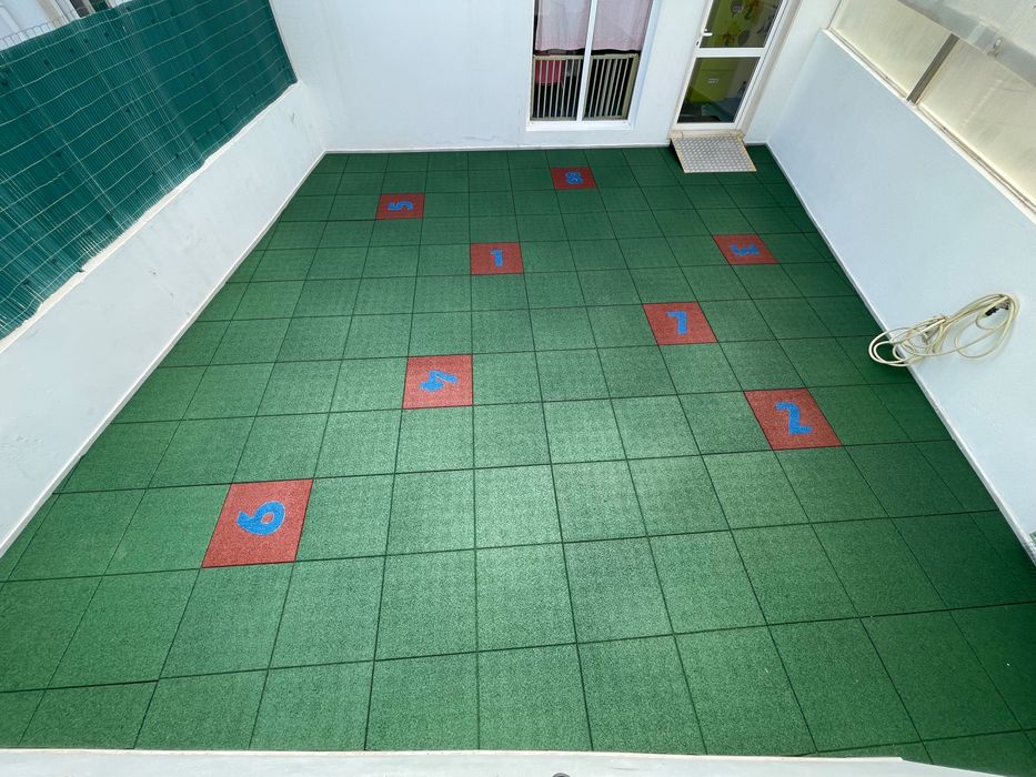 Pavimentos parque infantil
