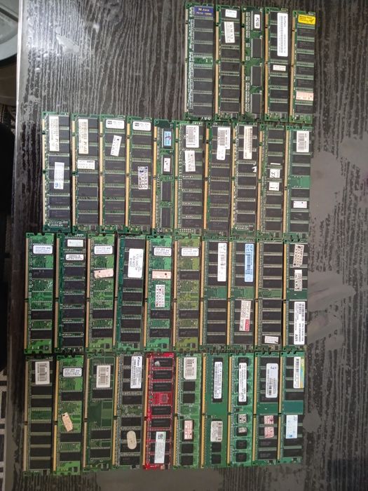 Продам оперативную память SDRAM, DDR, DDR2