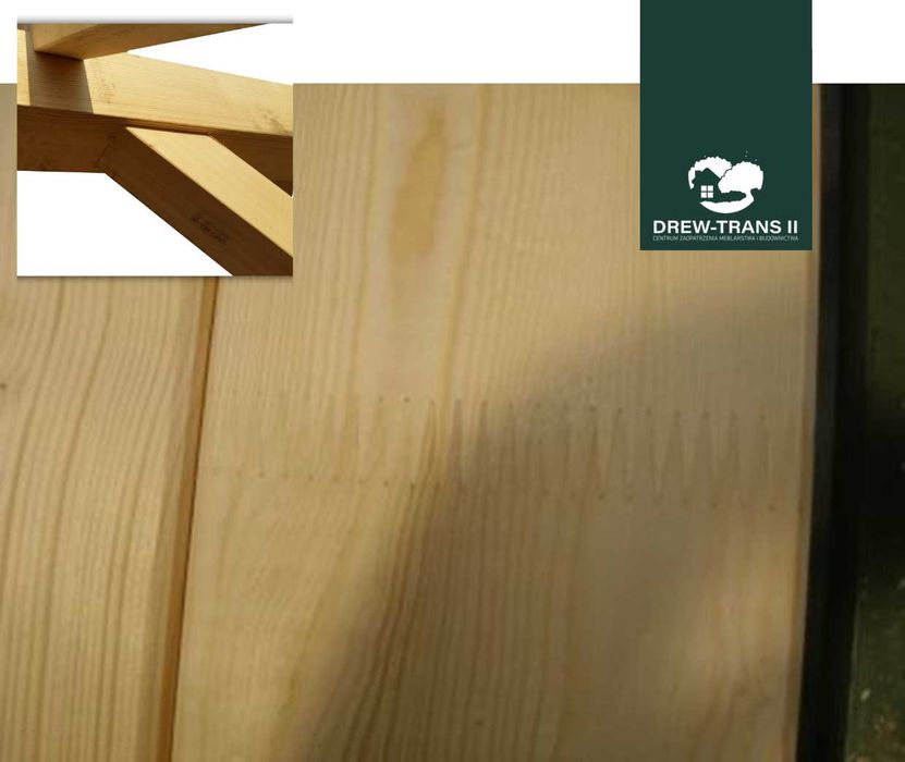 Drewno świerkowe KVH klejone, suszone komorowo 100x100mm