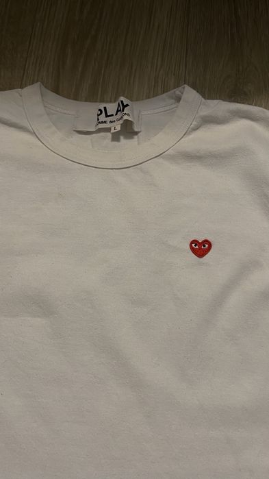 Футболка play comme des garçons