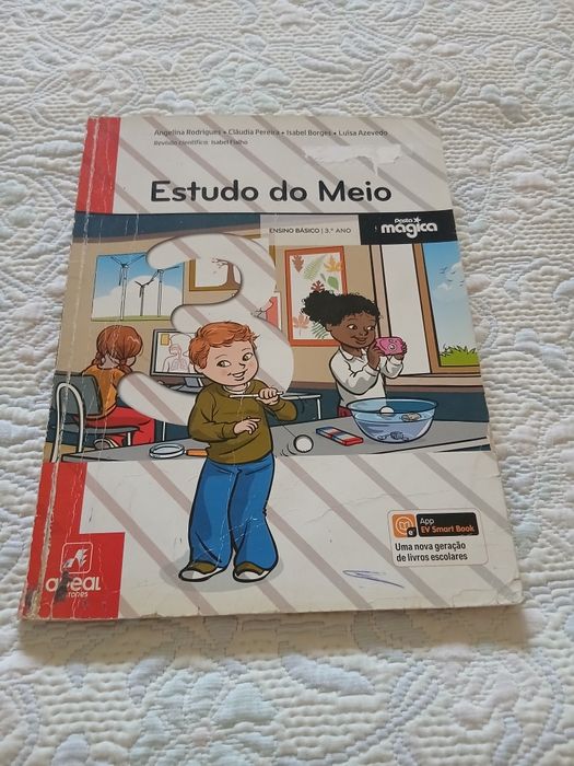 Manual Estudo do Meio 3 - Ponto Mágico - Areal Editores
