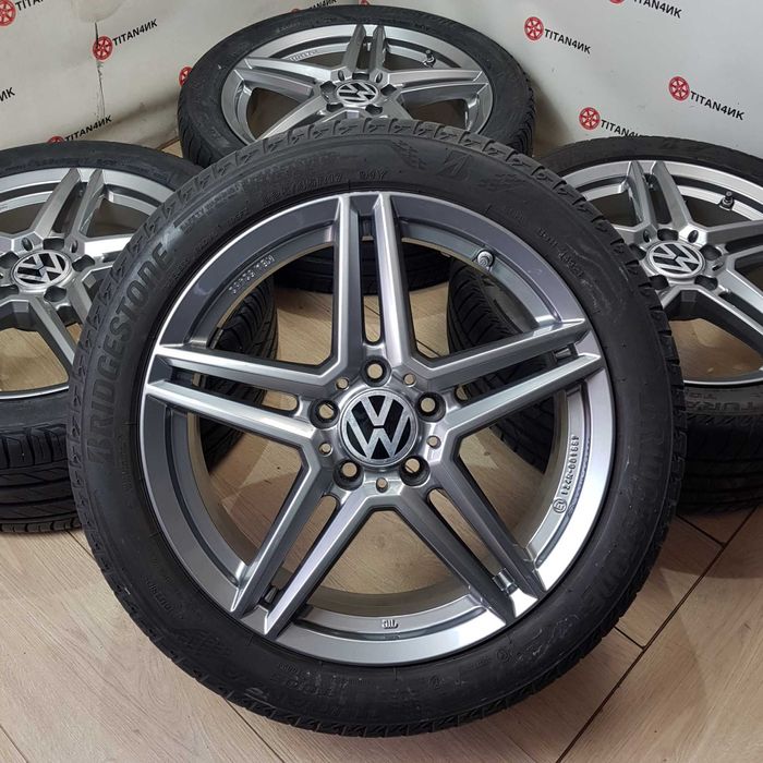 Диски Р17 Пассат 5x112 VW Гольф Джетта Туран Шкода Октавія Суперб R17