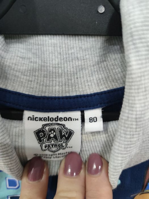 Bluza cienka ze stójką paw golf psi patrol dla chłopca rozmiar 80