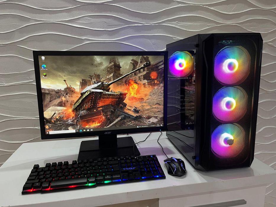 Komputer i5-7400 / GTX 1060 / SSD / HDD / 16 RAM / Gamingowy