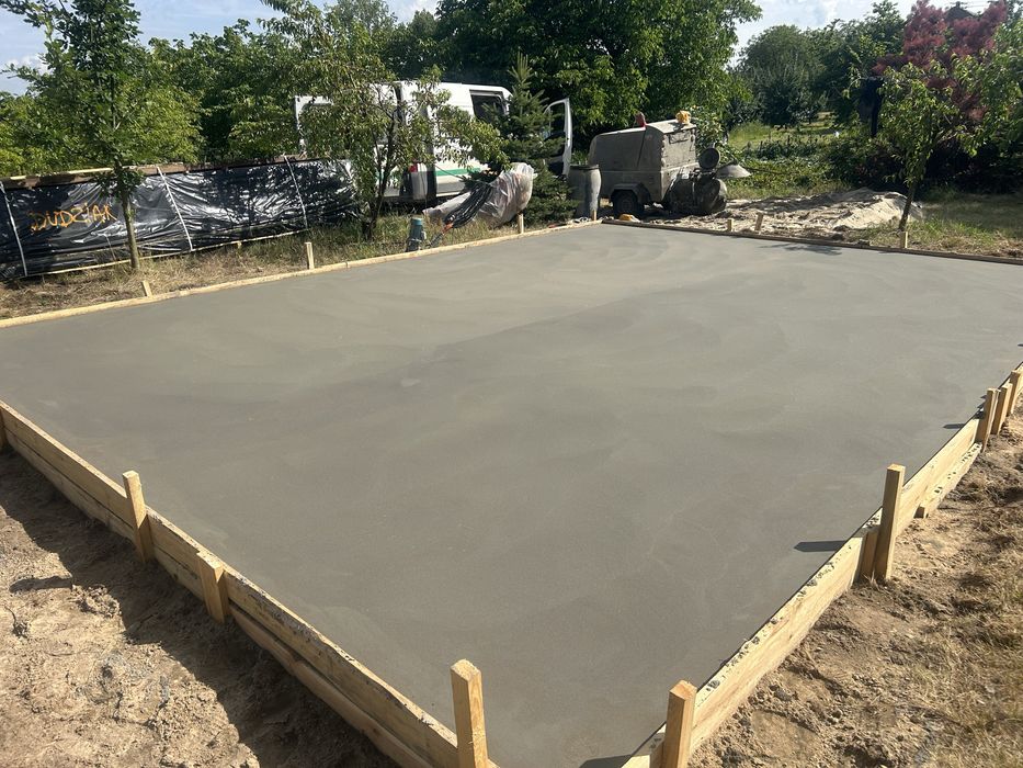 Posadzki Mixokret Przemysłowe STYROBETON Miksokret Wylewki Beton Płyty