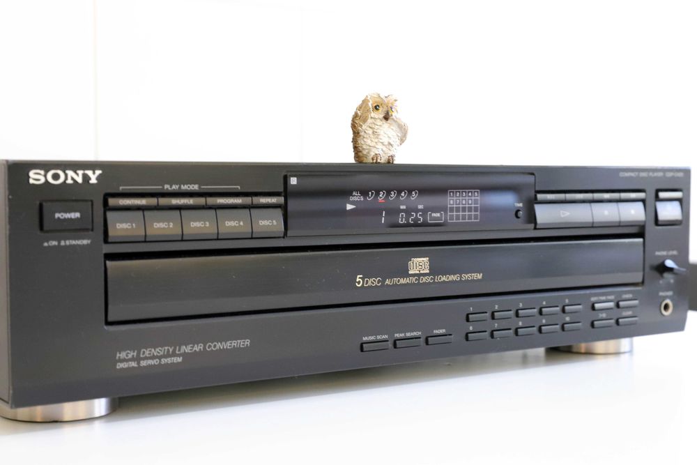 Sony CDP-C425 Compact Disc Player 5Disc