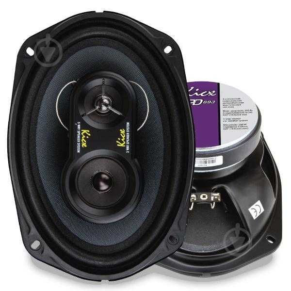 Автоакустика KICX PD-693 овал, новая гарантия