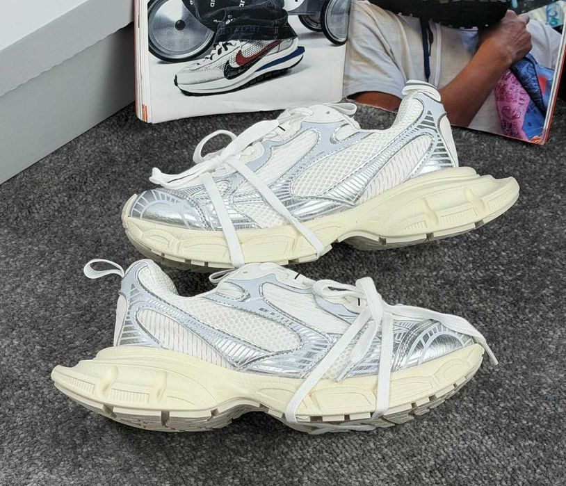 !!WOW!! Кросівки Balenciaga 3xl White Silver | баленсиага 3ХЛ
