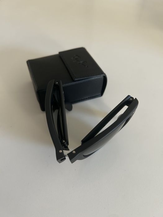 Rayban Foldable Wayfarer Black Matte