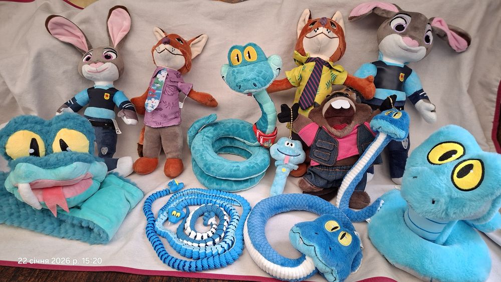 Змея Гері де снейк Гари Гэри Зверополис 2 Зоотрополіс Зоотопия