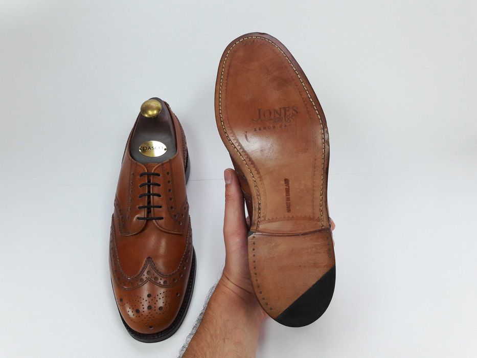 Jones Made in Englanу мужские туфли 41 26.5-27 см 7.5 UK