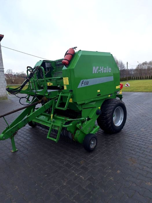 Prasa belująca Mchale F 550 rotor noże opuszczana podłoga  lely claas