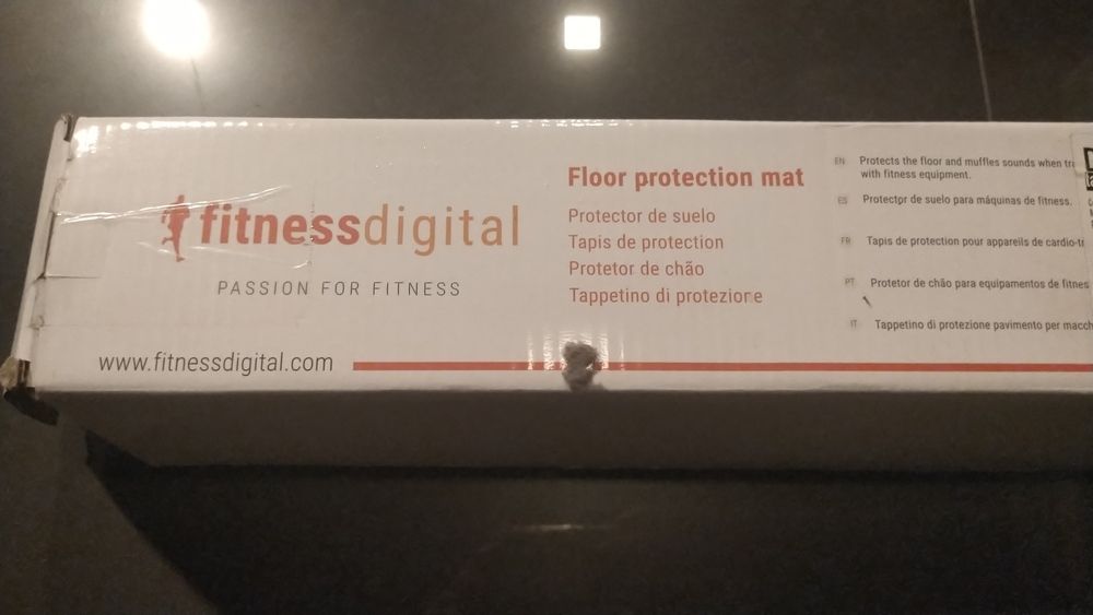 Protector Chão Fitnessdigital Para Passadeiras Correr 200 x 92.5cm