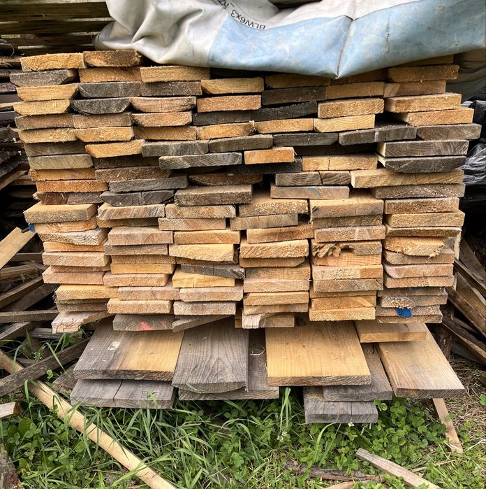 Deski suche Świerkowe