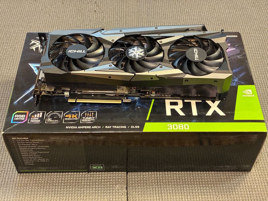 Відеокарта INNO3D GeForce RTX 3080 iCHILL X4.