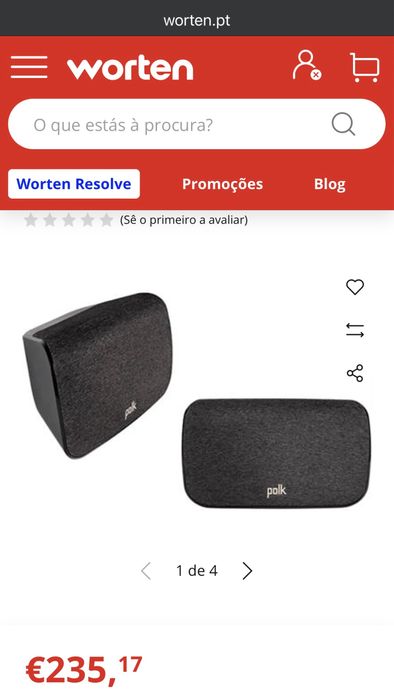 Polk SR1 Wireless Surround Speakers