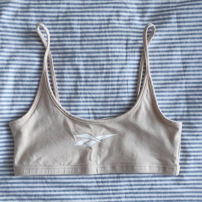 Бра топ Reebok спорт беж